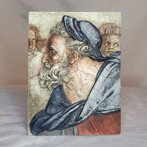 Vintage Renissance Art Wall Plaque Relief
